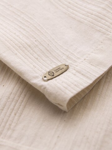 Regular fit Camicia di Ombre in beige