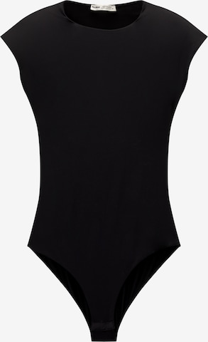 Pull&Bear Košeľové body - Čierna: predná strana