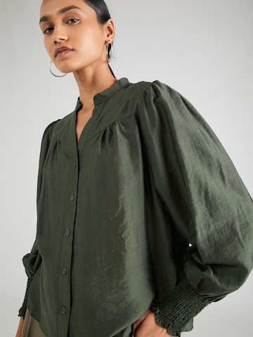 MSCH COPENHAGEN Bluse 'Kaliko' i grøn