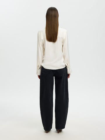 Chemisier SELECTED en blanc