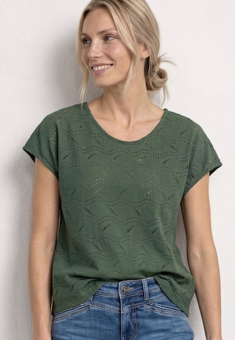 STREET ONE Shirt in Green: front