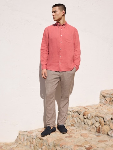 Regular Pantalon 'N.Premium' Next en marron