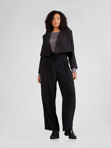 Guido Maria Kretschmer Curvy Regular Trousers 'Karima' in Black