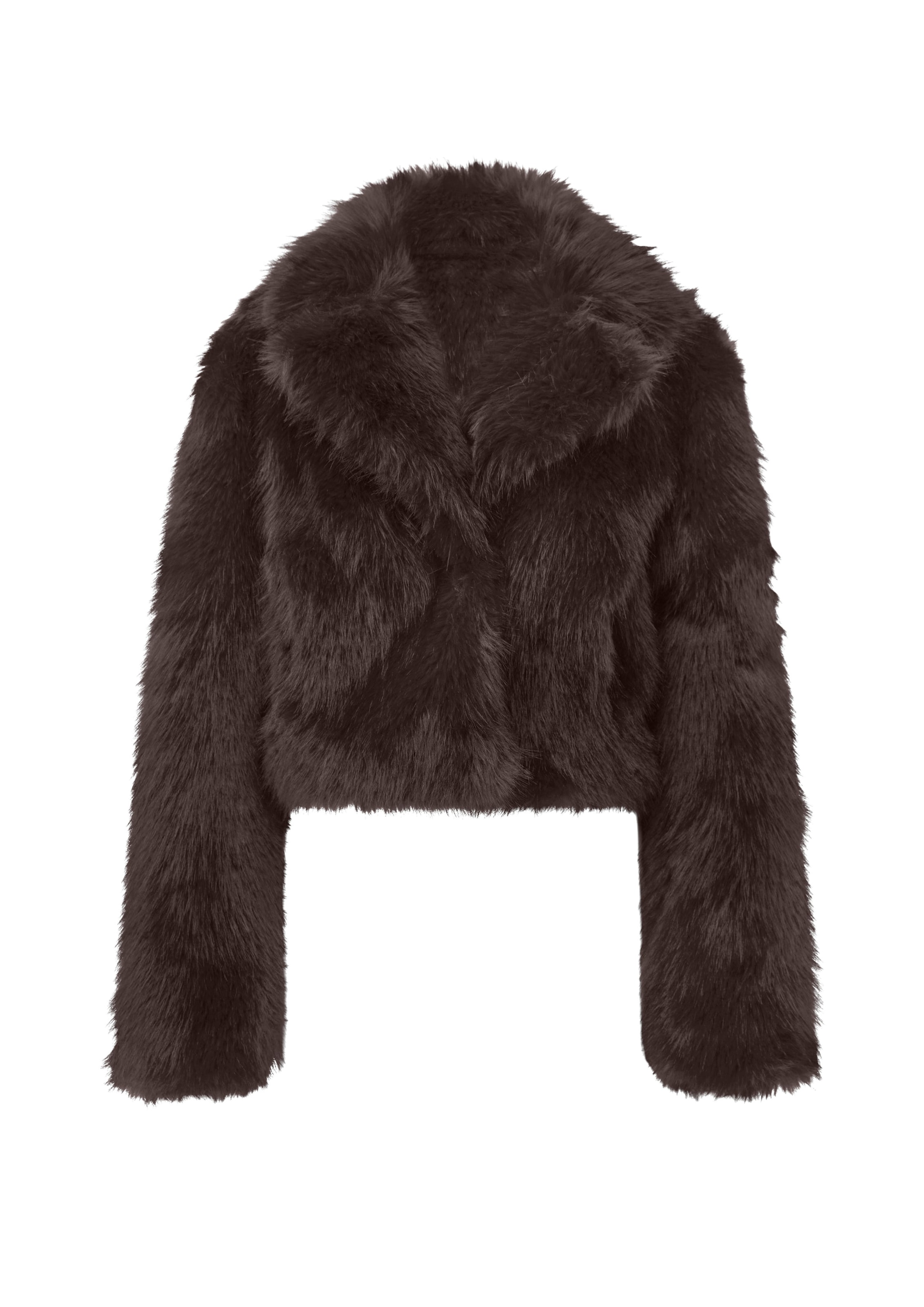 QS - Chaqueta de entretiempo en marrón: frente