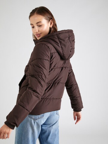 PIECES Winter jacket 'BEE' in Brown