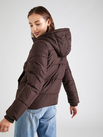 PIECES Winter jacket 'BEE' in Brown