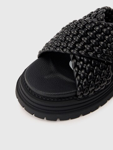 Mule 'LENNOX' BUFFALO en noir