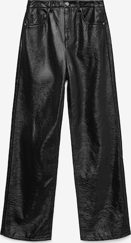 Wide leg Jeans 'VMTESSA' de la VERO MODA pe negru: față