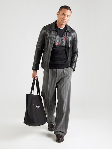 Sweat-shirt 'C-Soleri 215' BOSS en noir