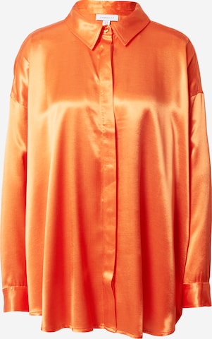 Chemisier TOPSHOP en orange : devant