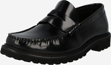 Garment Project Classic Flats 'Penny' in Black: front