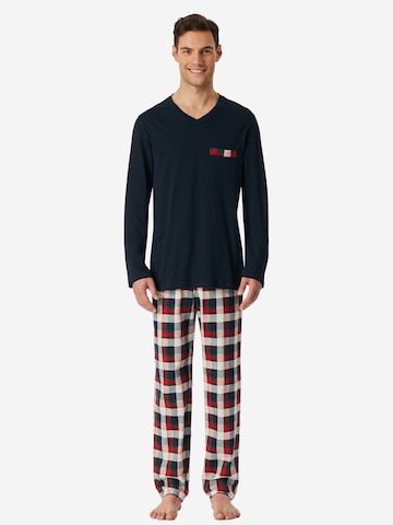 Pyjama long SCHIESSER en mélange de couleurs : devant