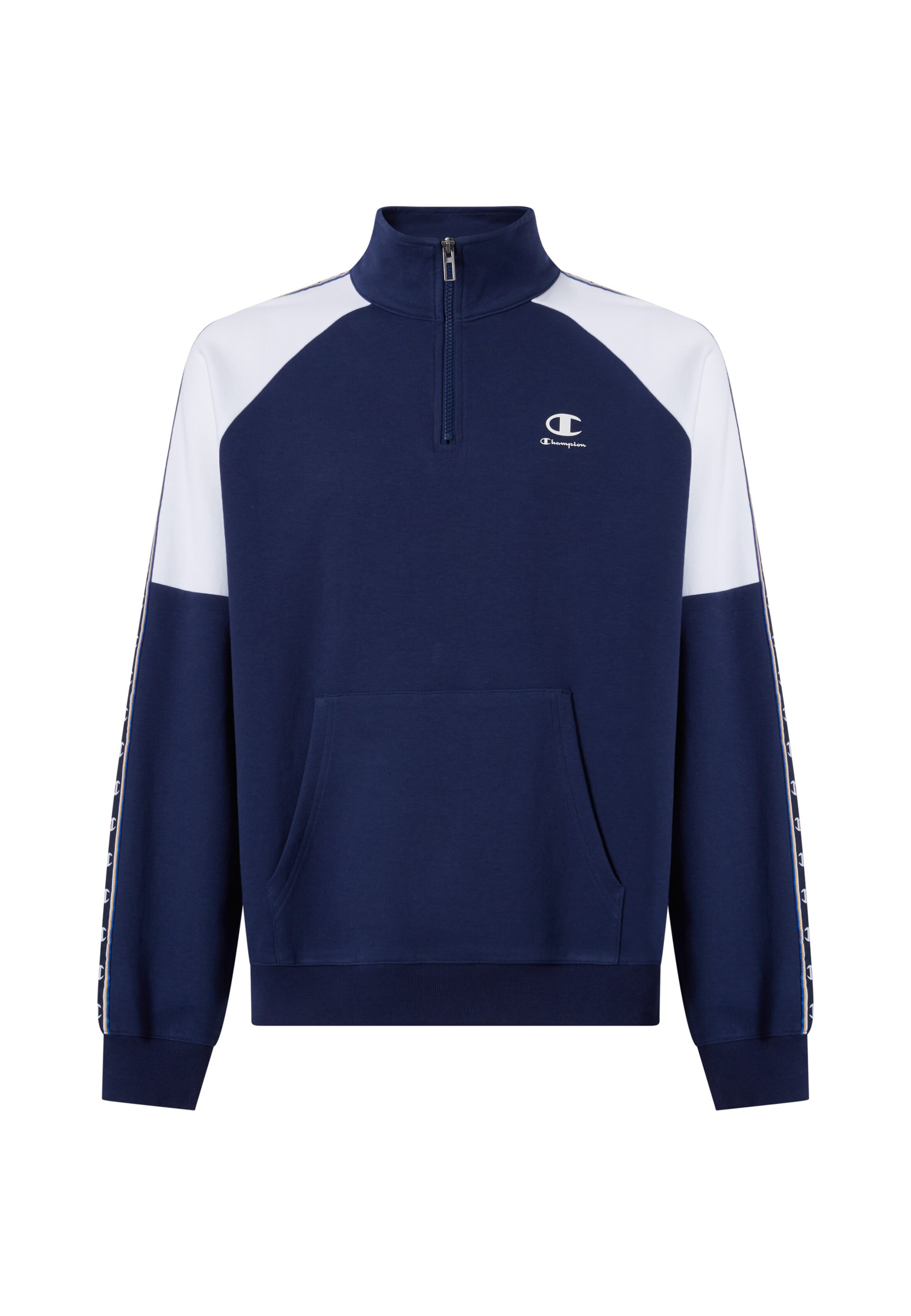 Champion Authentic Athletic Apparel Sweatshirt in Blue: front