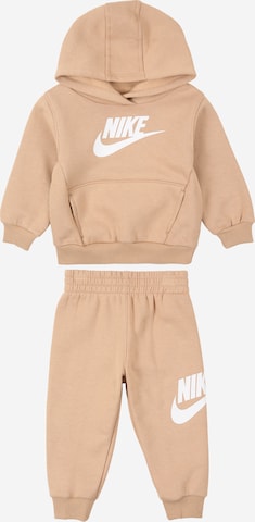 Nike Sportswear Juoksupuku 'CLUB FLEECE' värissä beige: etupuoli