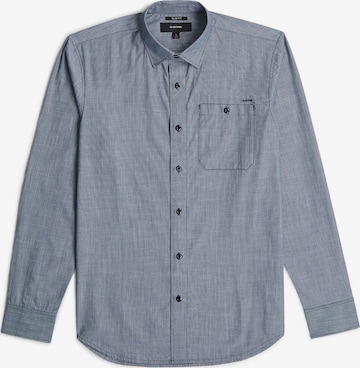 G-STAR Slim fit Overhemd 'Bristum 2.0 Slim Shirt' in Blauw: voorkant