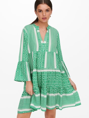 ONLY Shirt Dress 'ELLA' in Green: front
