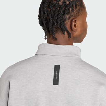 ADIDAS SPORTSWEAR Sports sweat jacket 'Z.N.E.' in Grey