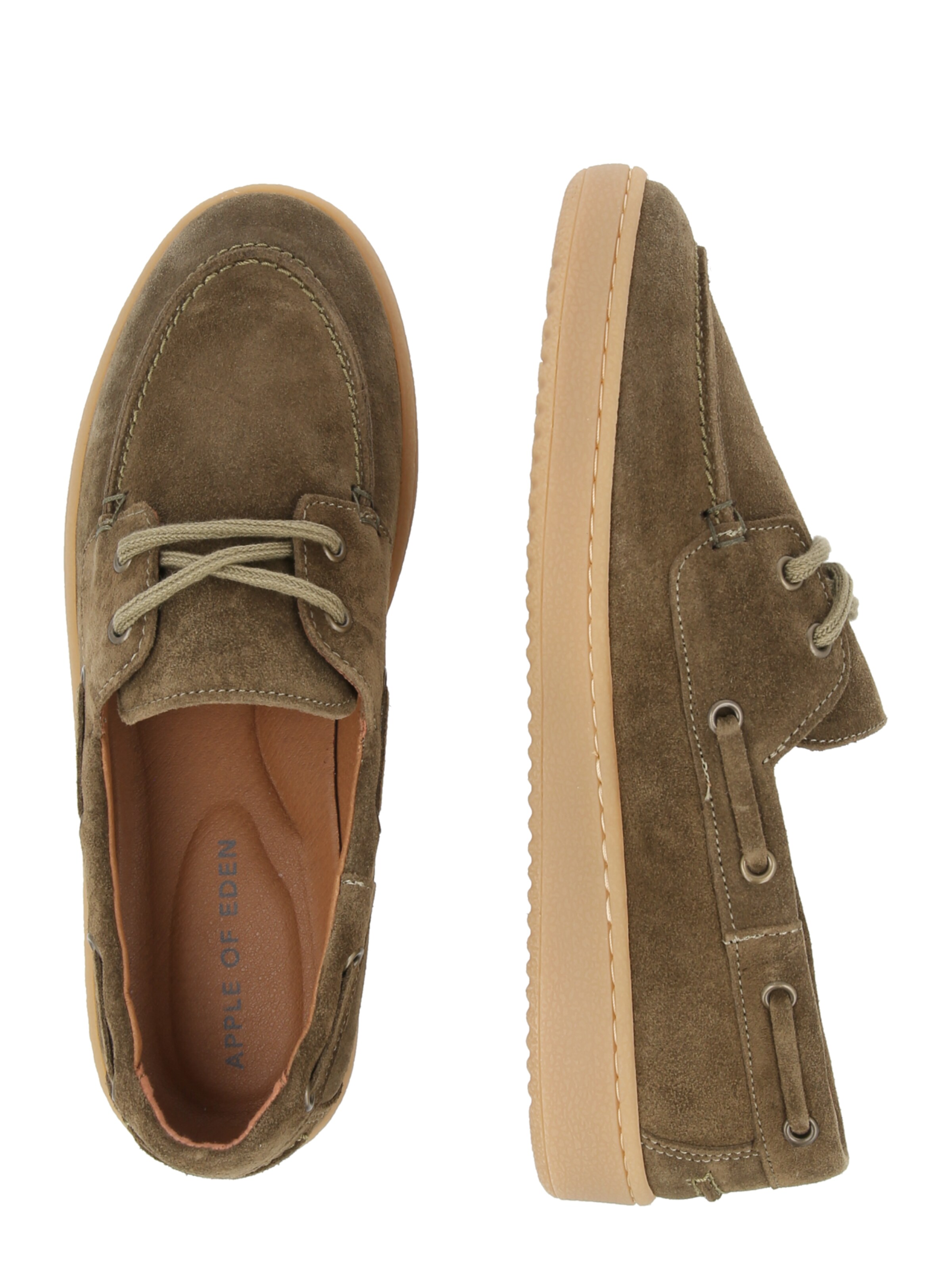 Mocasini 'Ambar' de la Apple of Eden pe maro