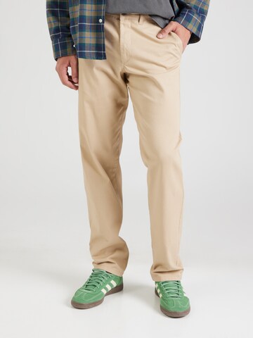 Loosefit Pantaloni chino 'JREBKENNI' di JJ Rebel in grigio: frontale