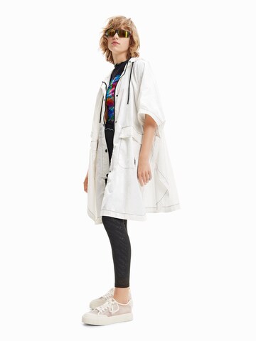 Desigual Between-Seasons Coat 'Colima' in White