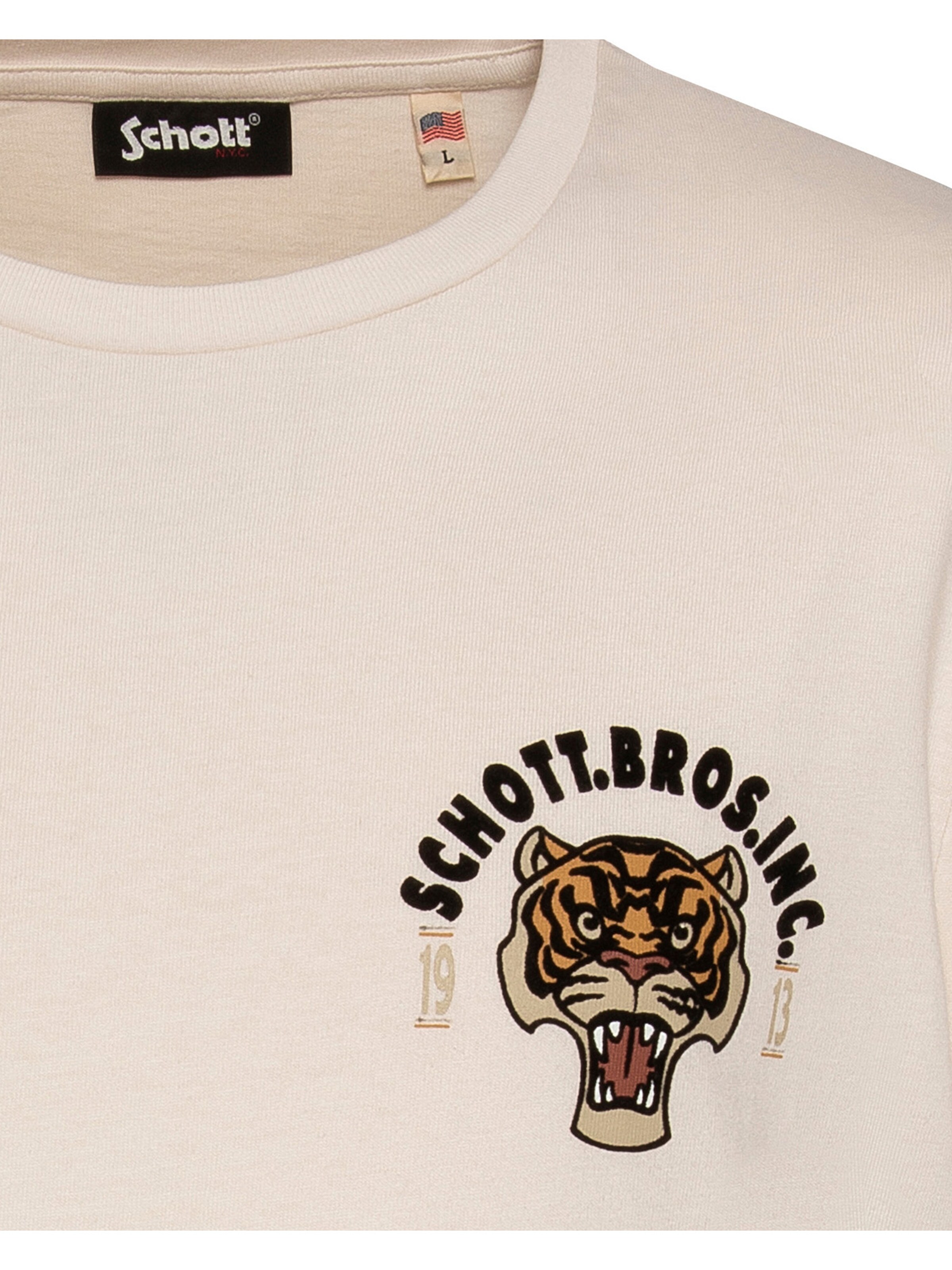 Schott NYC Shirt‌‌‌ in Weiß