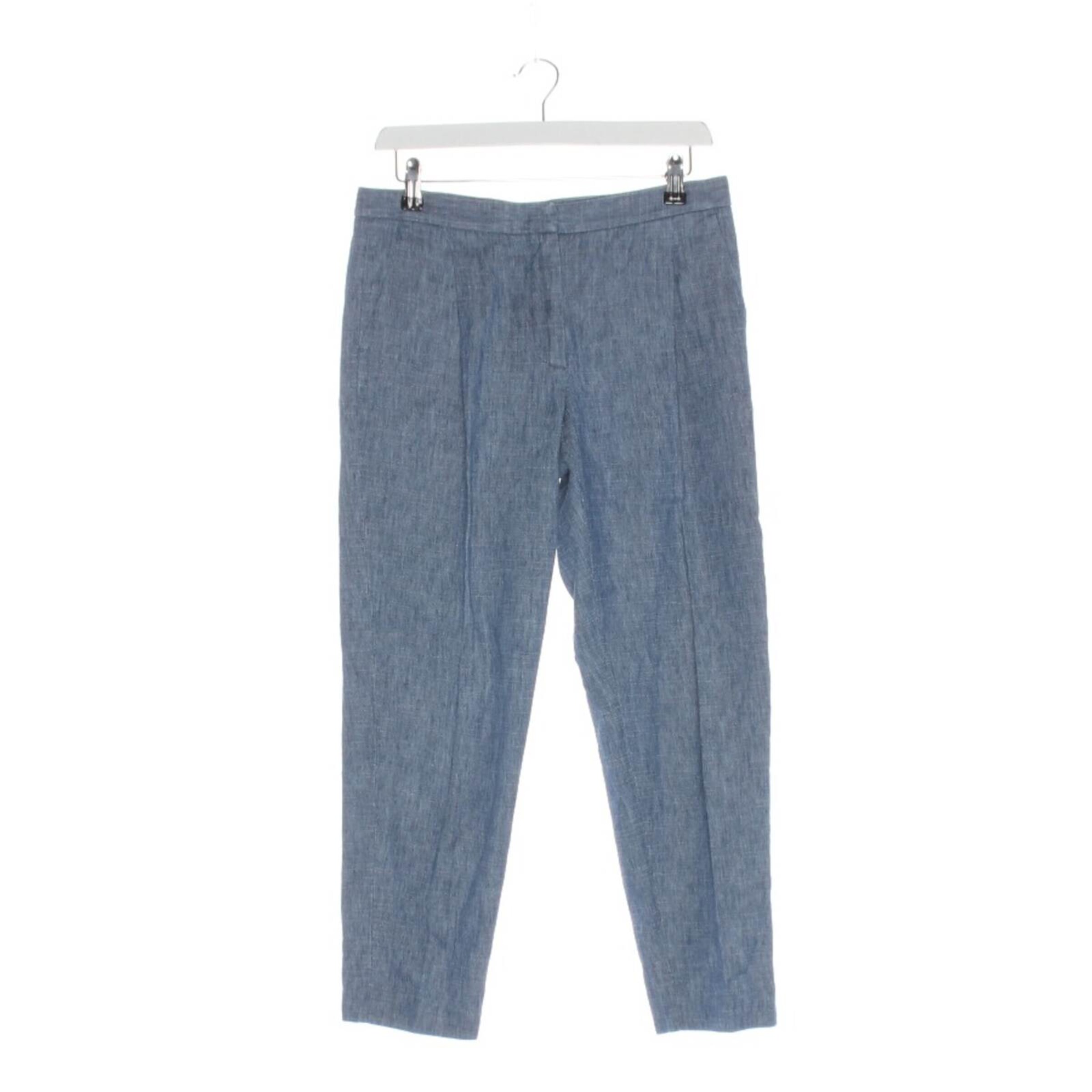 MSGM Pants in S in Blue: front