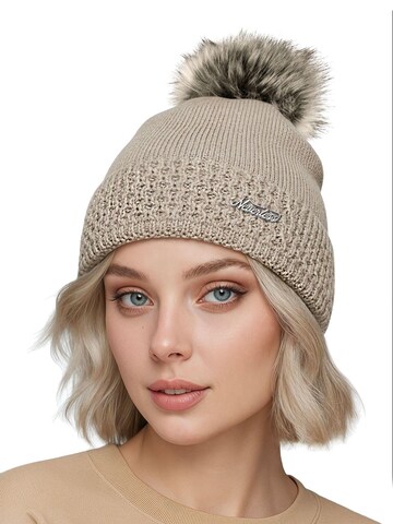 Neverless Beanie 'Finnja' in Beige: front