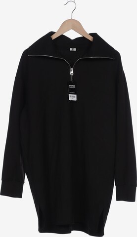 Arket Sweatshirt & Zip-Up Hoodie in S in Black: front