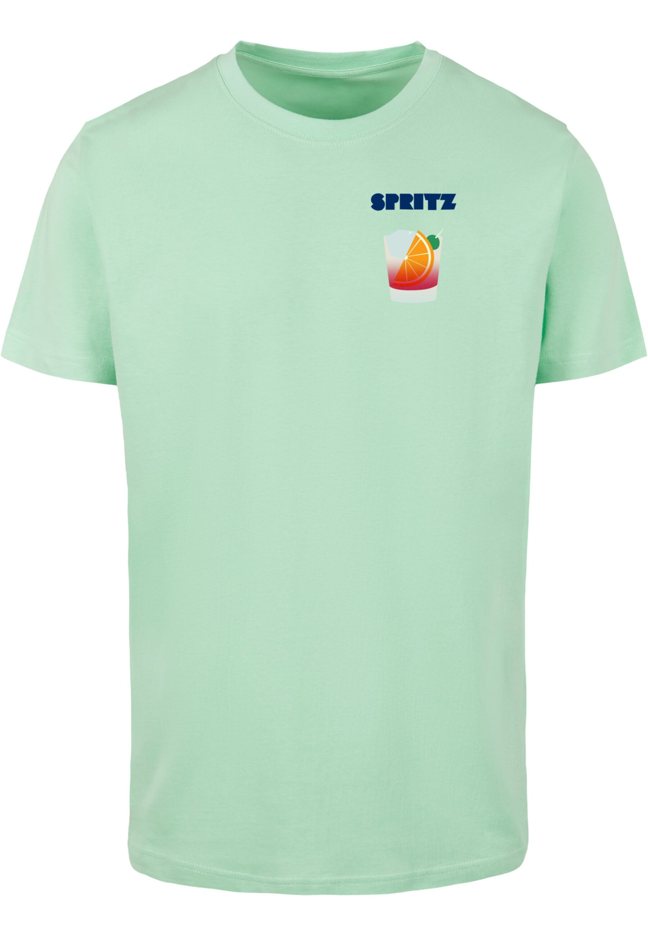 Maglietta 'Vintage Spritz' di MT Men in verde: frontale