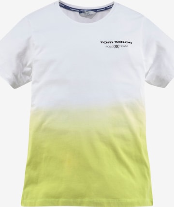 Tom Tailor Polo Team T-Shirt in Weiß: predná strana