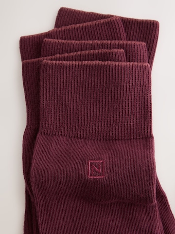 Chaussettes Next en rouge