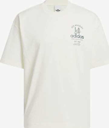 ADIDAS ORIGINALS Футболка 'Sports Design GFX' в Белый: спереди
