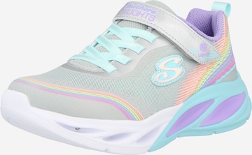 SKECHERS Superge | srebrna barva: sprednja stran