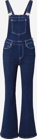 Pepe Jeans - Acampanado Peto vaquero 'Everly' en azul: frente