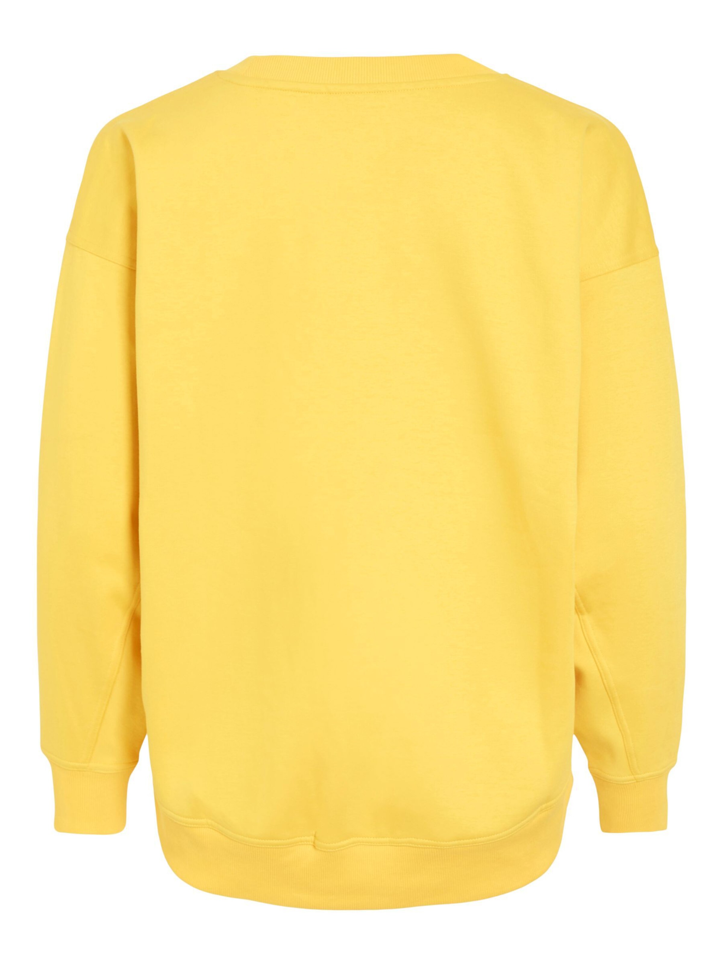 Sweat-shirt ROUGE EDIT en jaune