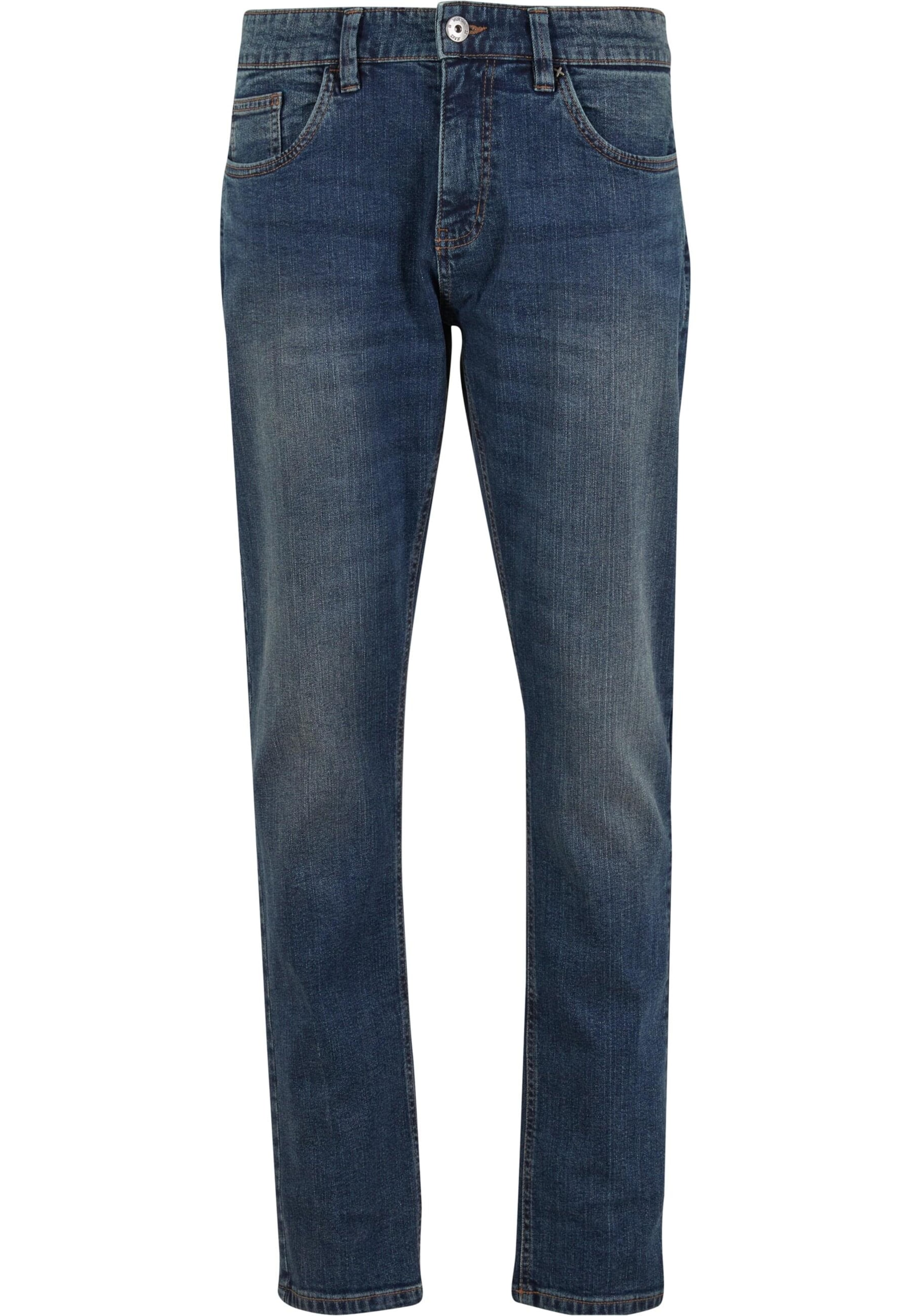 INDICODE JEANS Normální Džíny 'Rambler' – modrá: přední strana