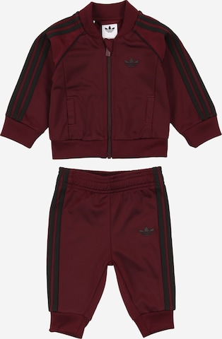 ADIDAS ORIGINALS Joggingpak 'Sst' in Rood: voorkant