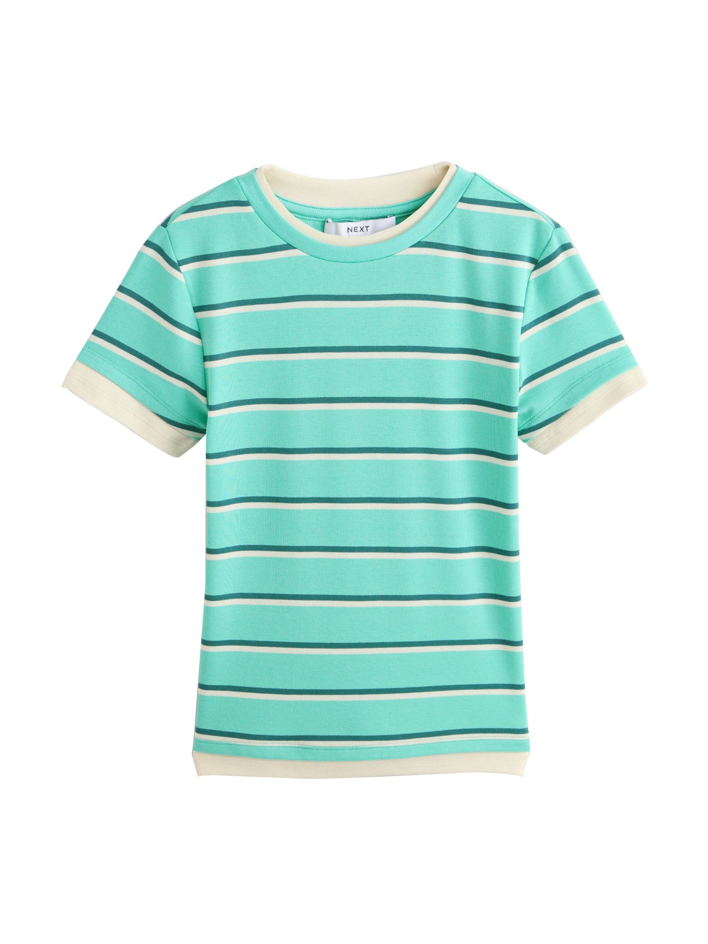 Next T-Shirt in Blau: Vorderseite