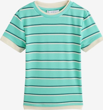 Next T-Shirt in Blau: Vorderseite