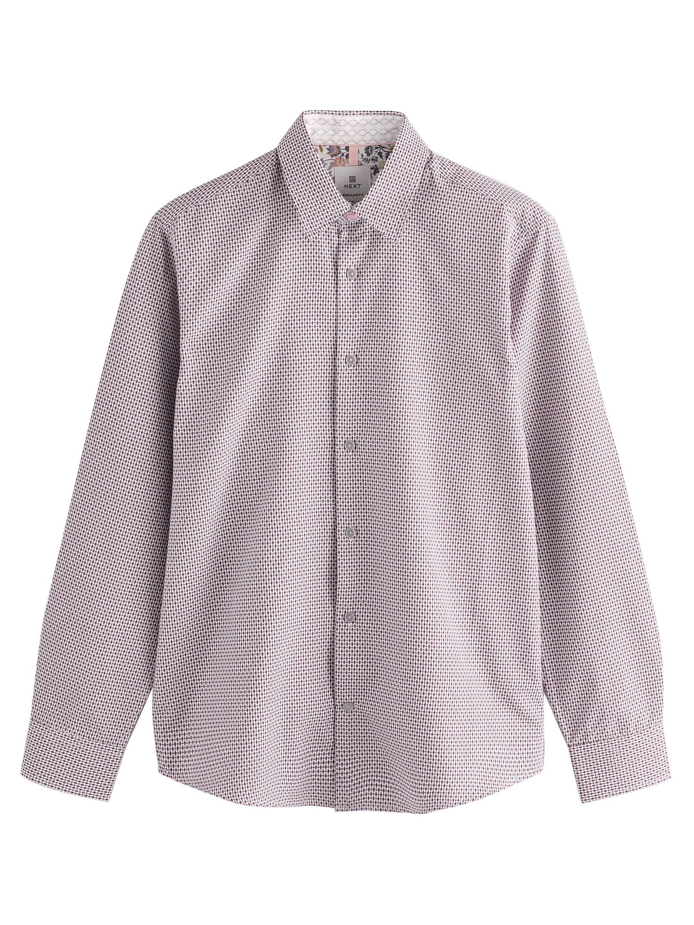 Next Regular Fit Hemd in Rot: Vorderseite