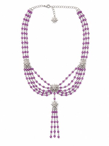 Allgäu Rebell Necklace 'Peggy' in Purple
