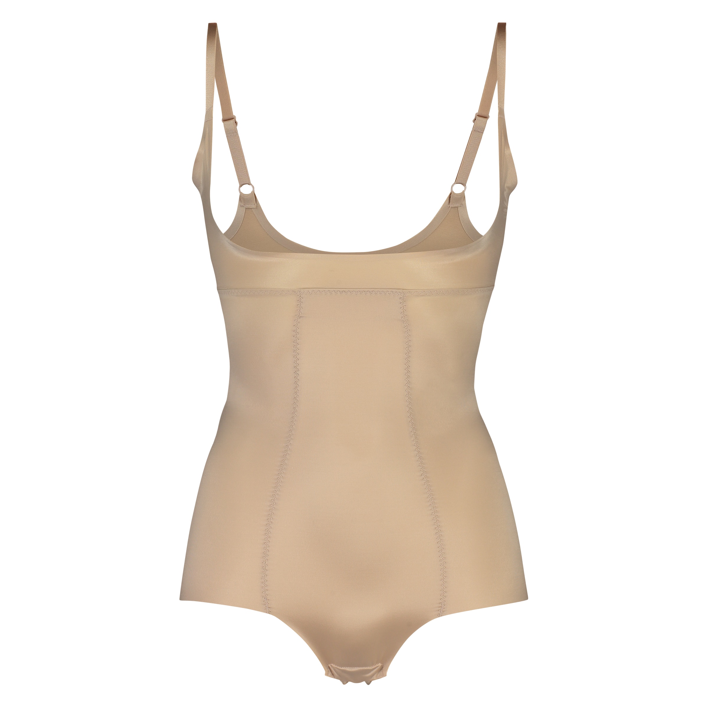 Hunkemöller Shaping bodysuit in Beige: front