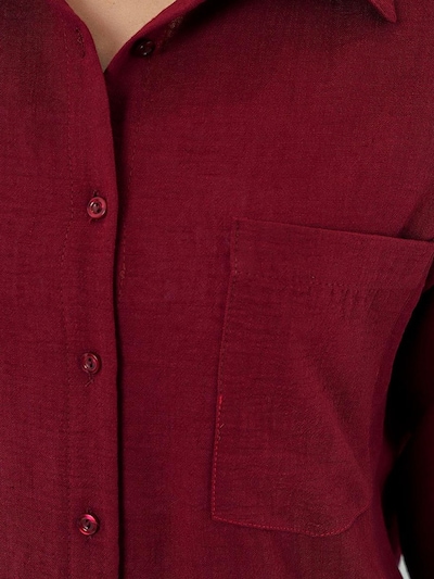 Camicia da donna Bigdart di colore borgogna, Visualizzazione prodotti