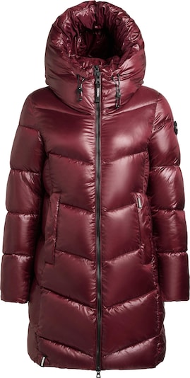 khujo Ziemas mētelis 'Adriana', krāsa - tumši sarkans, Preces skats