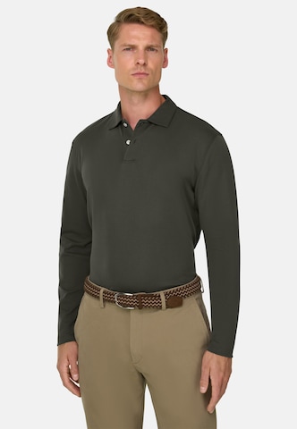 Boggi Milano Poloshirt 'S. Cafè®' in Grün: Vorderseite