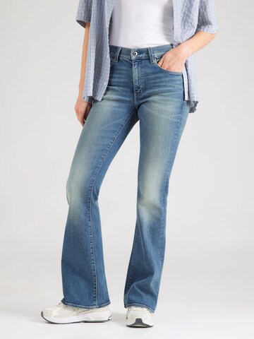 G-STAR Flared Jeans '3301' in Blue: front