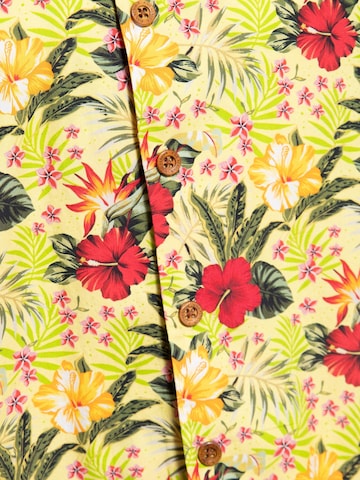 King Kerosin Regular Fit Hemd‌‌‌‌‌‌‌‌‌ in Gelb