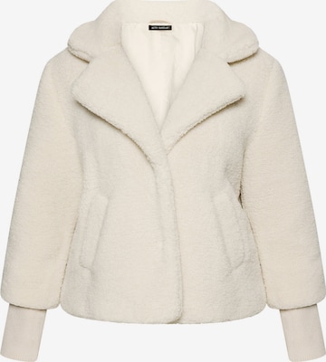 Betty Barclay Outdoorjacke mit Plüsch in Beige: Vorderseite