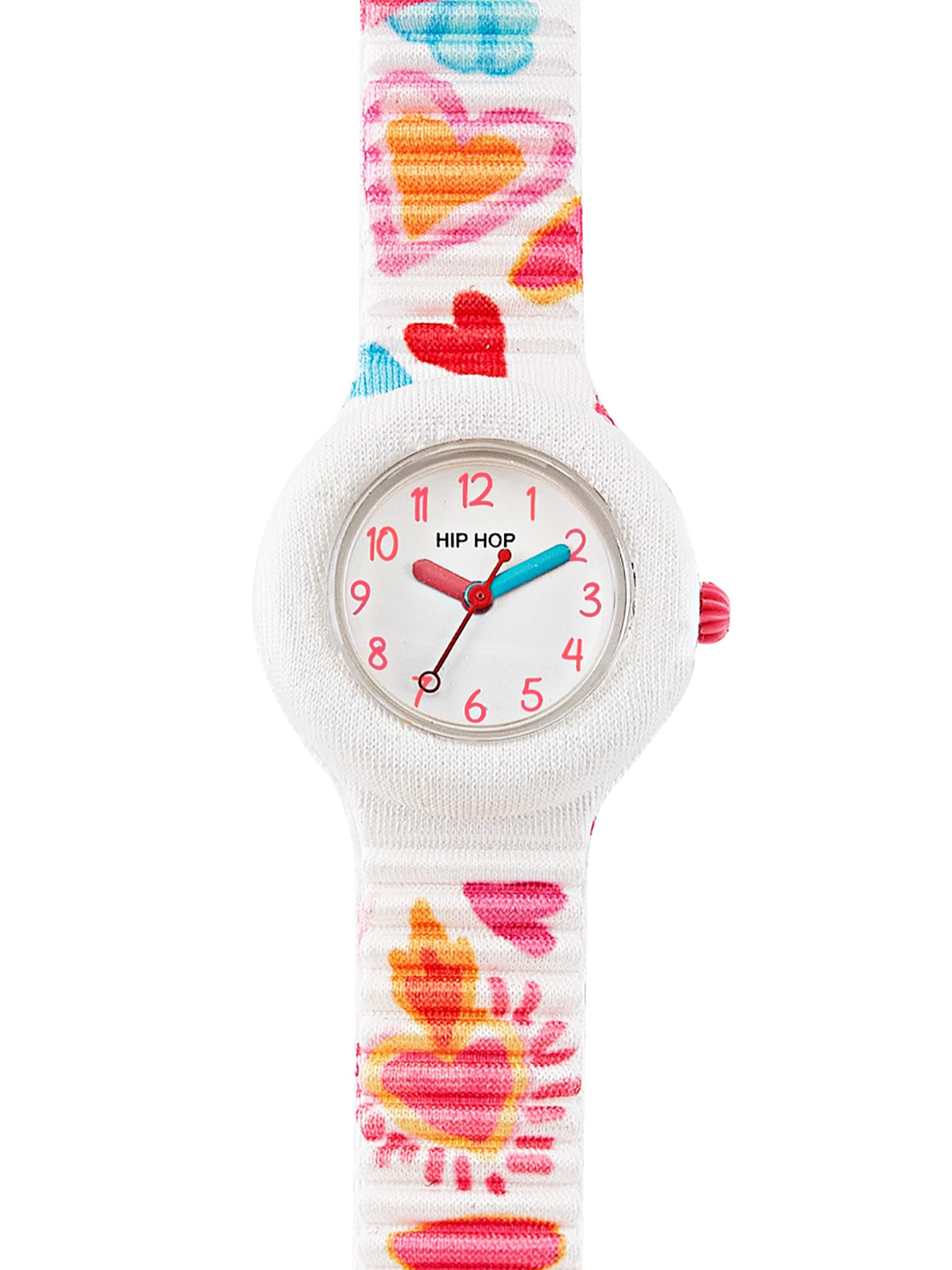 Hip Hop Horloge in Wit