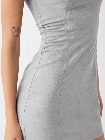 Bershka Dress in Grey